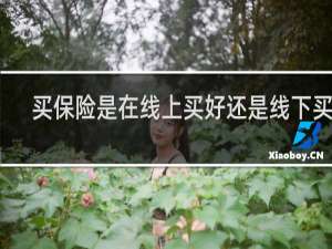 买保险是在线上买好还是线下买好