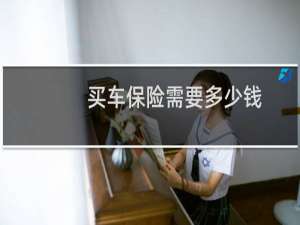 买车保险需要多少钱