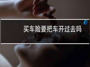 买车险要把车开过去吗