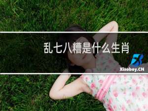 乱七八糟是什么生肖（猜对的都是学富五车）