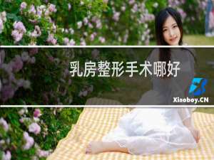 乳房整形手术哪好