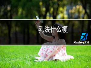 乳法什么梗？什么梗