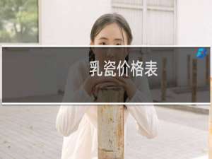 乳瓷价格表