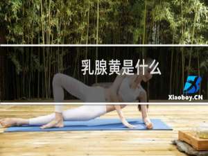 乳腺黄是什么