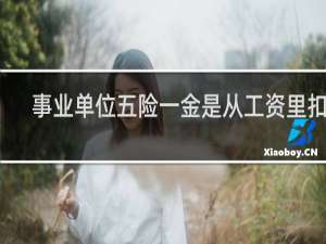 事业单位五险一金是从工资里扣吗