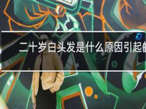 二十岁白头发是什么原因引起的