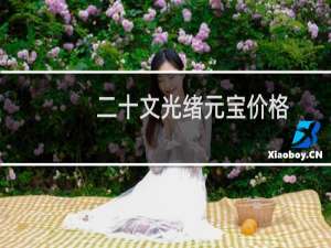 二十文光绪元宝价格