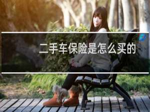 二手车保险是怎么买的