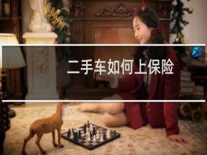 二手车如何上保险