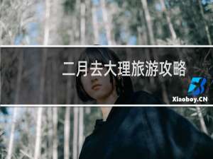 二月去大理旅游攻略