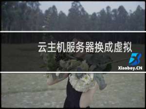 云主机服务器换成虚拟主机