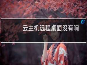 云主机远程桌面没有响应-云服务器问题