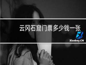 云冈石窟门票多少钱一张