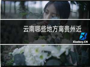 云南哪些地方离贵州近