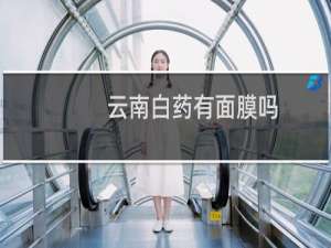 云南白药有面膜吗