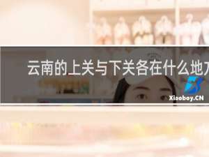 云南的上关与下关各在什么地方
