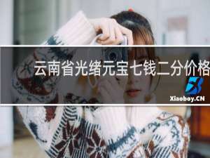 云南省光绪元宝七钱二分价格