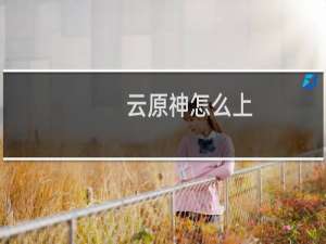 云原神怎么上