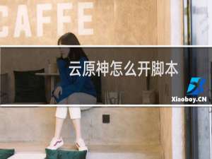 云原神怎么开脚本
