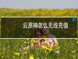 云原神怎么无线充值