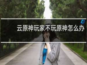 云原神玩家不玩原神怎么办