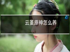 云堇原神怎么养
