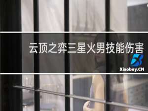 云顶之弈三星火男技能伤害