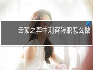 云顶之弈中刺客转职怎么做