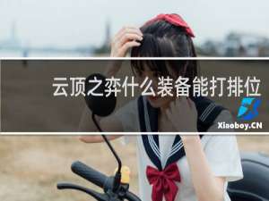 云顶之弈什么装备能打排位