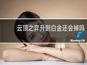 云顶之弈升到白金还会掉吗