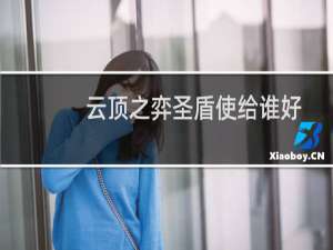 云顶之弈圣盾使给谁好