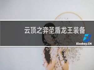云顶之弈圣盾龙王装备