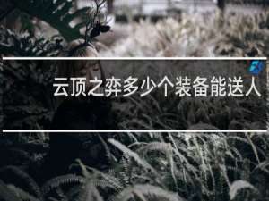 云顶之弈多少个装备能送人