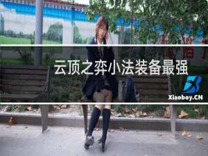 云顶之弈小法装备最强