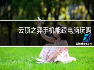 云顶之弈手机能跟电脑玩吗