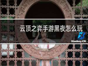 云顶之弈手游黑夜怎么玩
