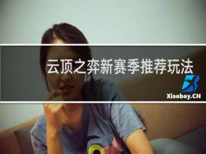 云顶之弈新赛季推荐玩法