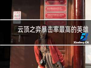 云顶之弈暴击率最高的英雄
