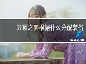 云顶之弈根据什么分配装备