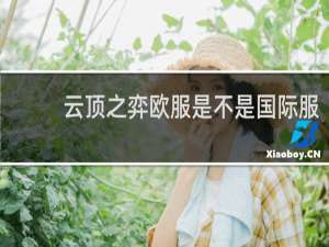 云顶之弈欧服是不是国际服