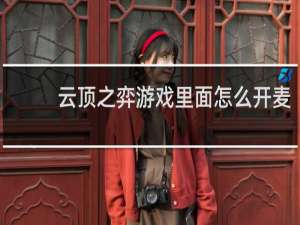 云顶之弈游戏里面怎么开麦