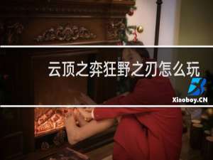 云顶之弈狂野之刃怎么玩