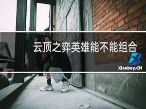 云顶之弈英雄能不能组合