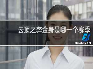 云顶之弈金身是哪一个赛季