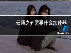 云顶之弈需要什么加速器