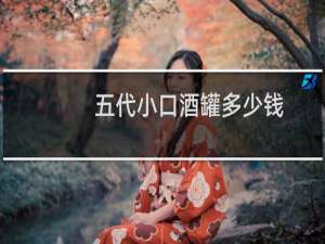 五代小口酒罐多少钱