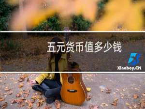 五元货币值多少钱