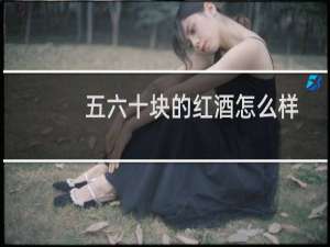 五六十块的红酒怎么样