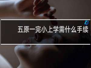 五原一完小上学需什么手续