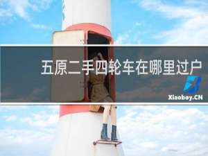 五原二手四轮车在哪里过户